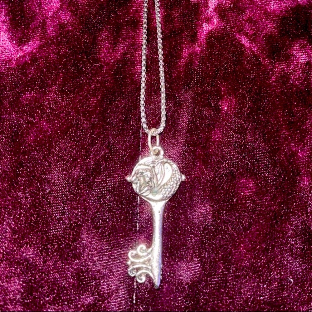 Mermaid Key Necklace